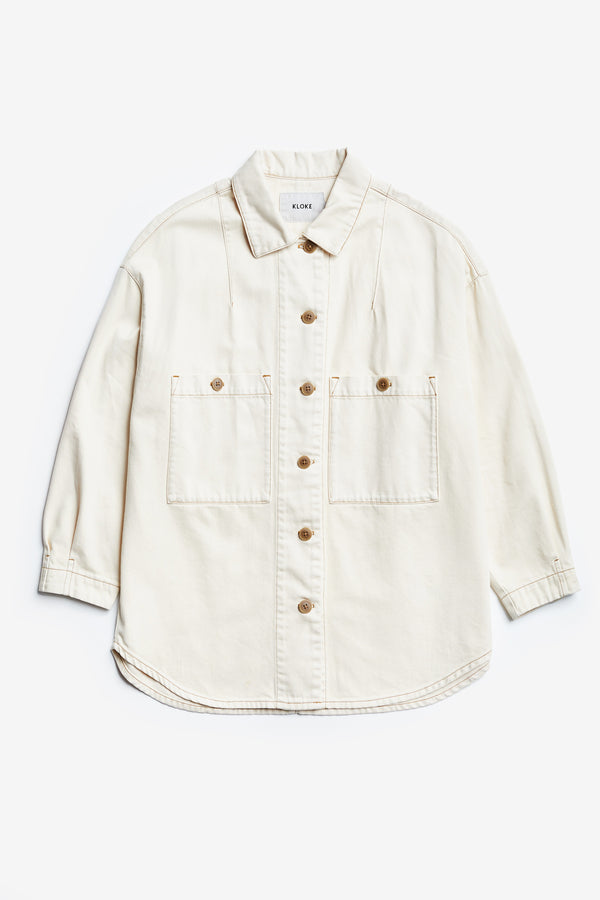 Sway Painters Shirt Ecru