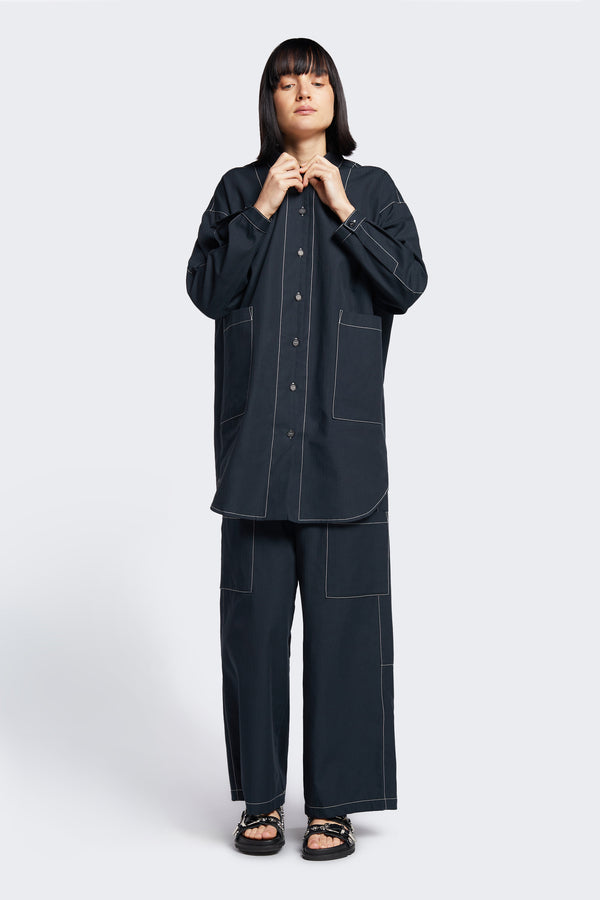 Artesian Long Shirt Black