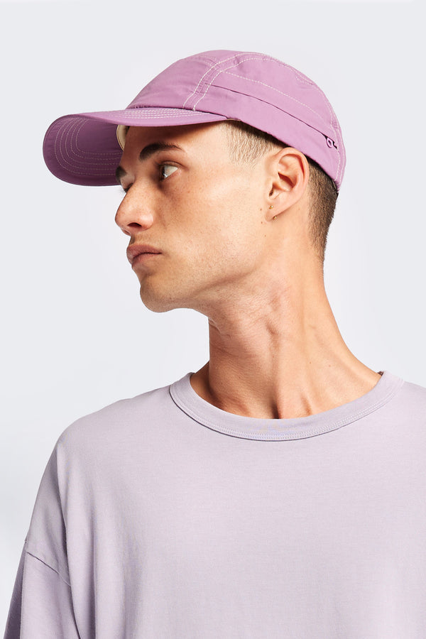 men - Zip Cap in Purple 