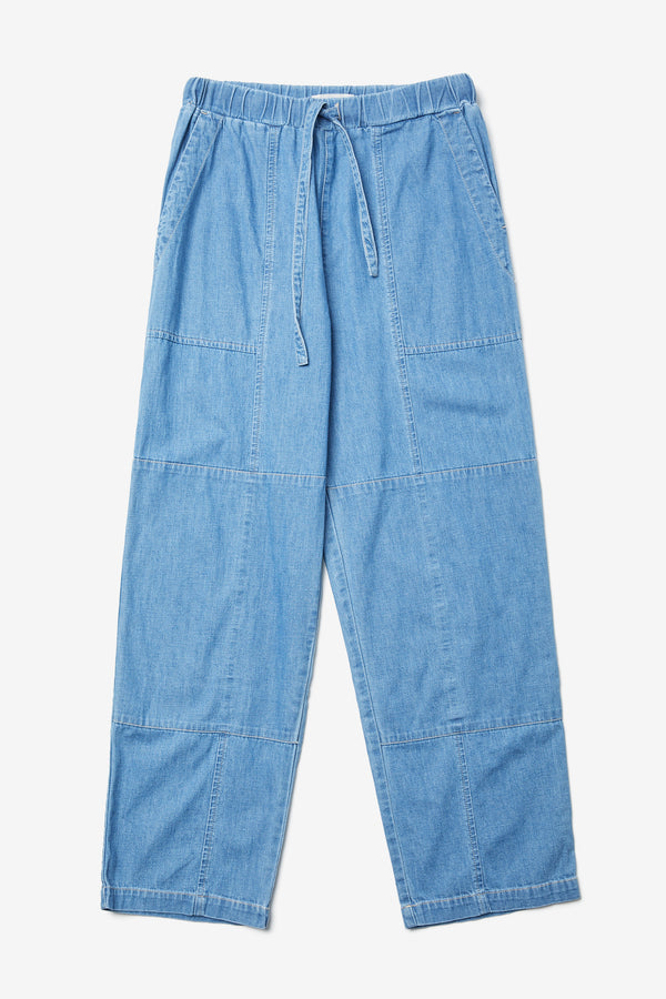 Spectral Patch Denim Pant Mid Wash