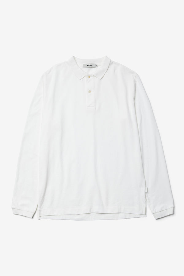 Scope Polo Tee Off White