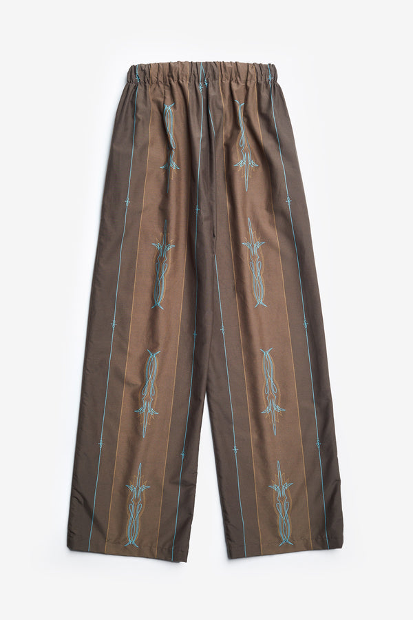 Selene Pant Brown Print