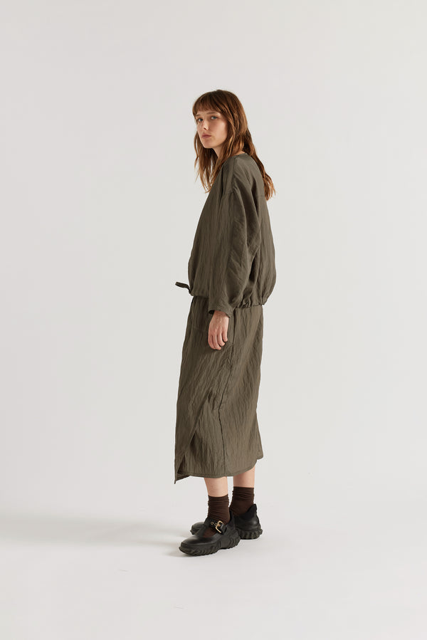 Locus Top Olive Green