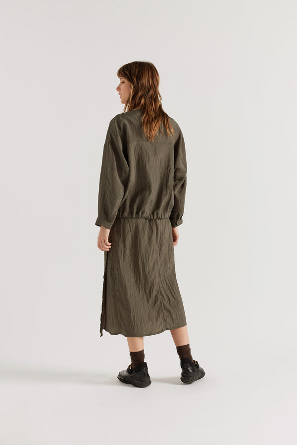 Locus Top Olive Green