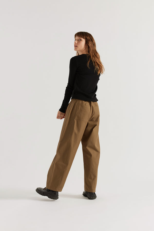 Nacre Pant Olive Tan