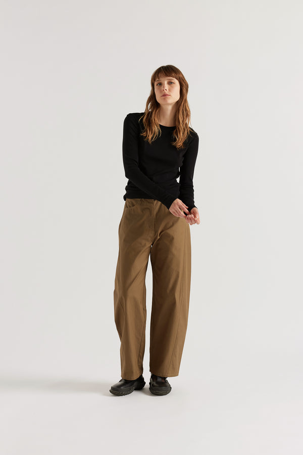 Nacre Pant Olive Tan