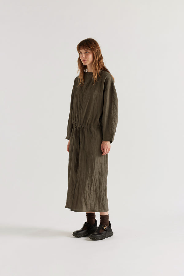 Relic Dress Olive Green