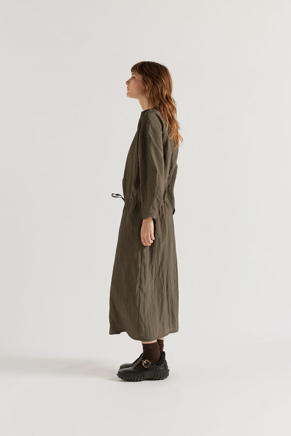 Relic Dress Olive Green