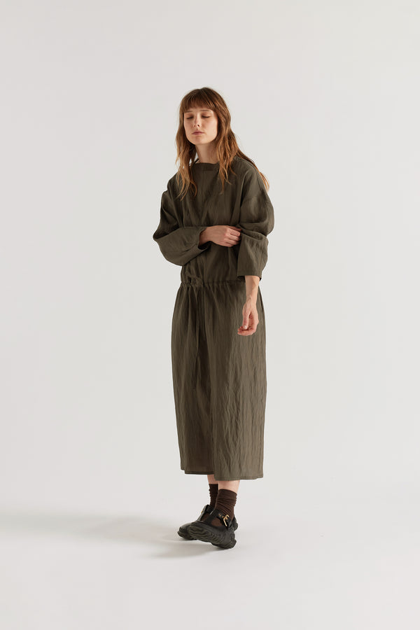 Relic Dress Olive Green