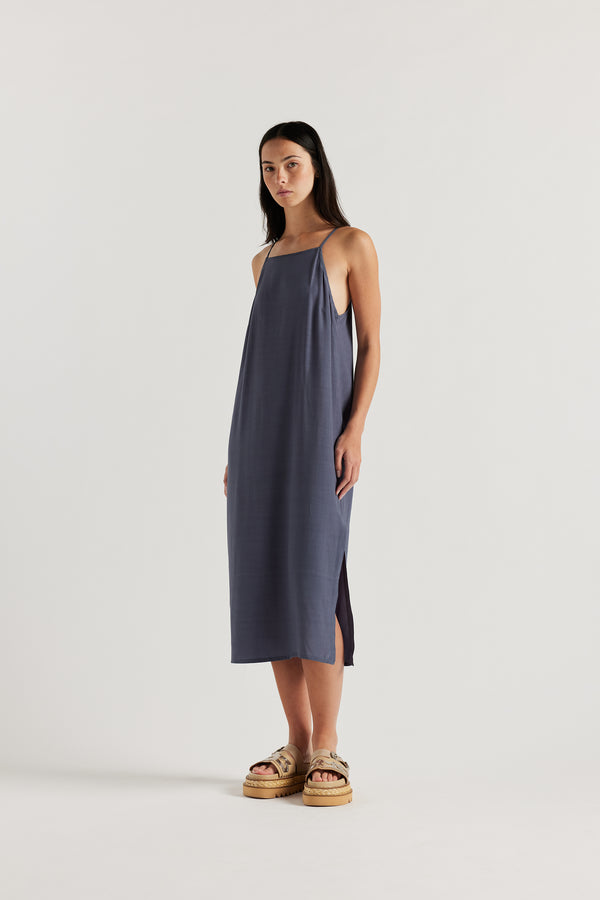 Remnant Dress Indigo
