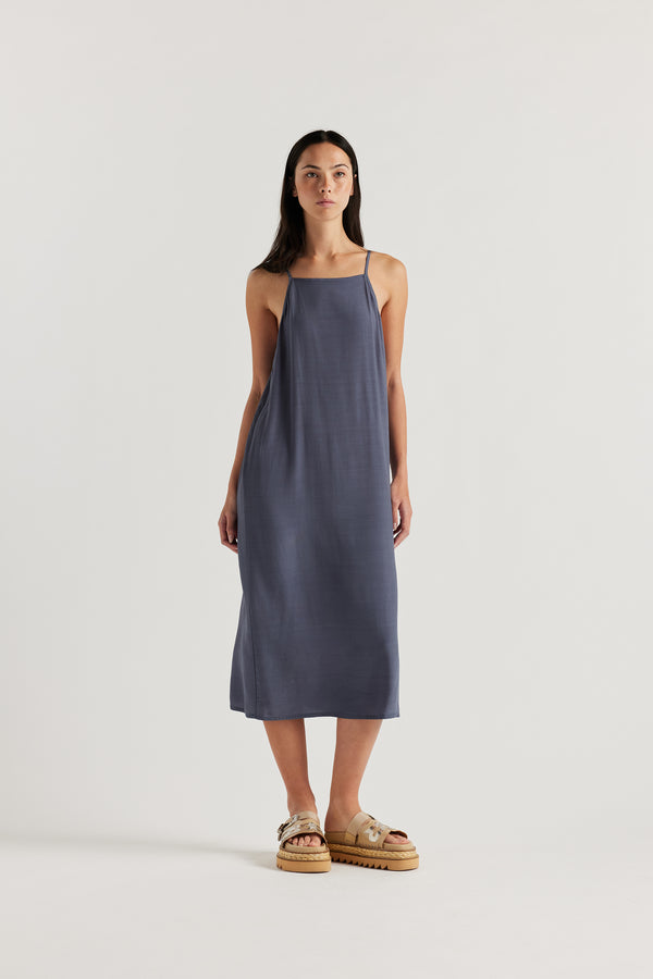 Remnant Dress Indigo