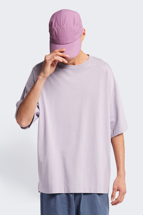 men - zip cap in purple