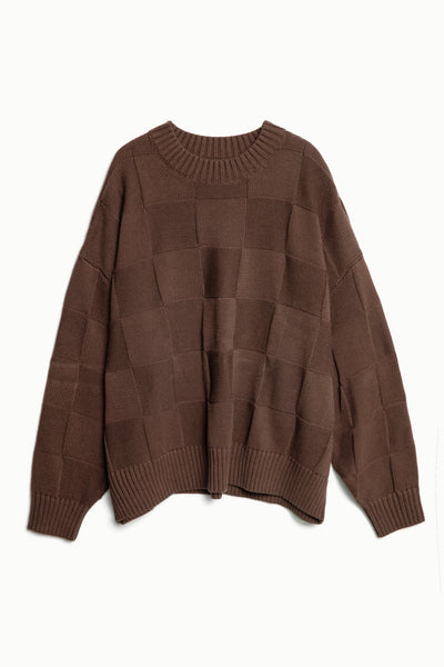 Rover Knit Sweater Chocolate