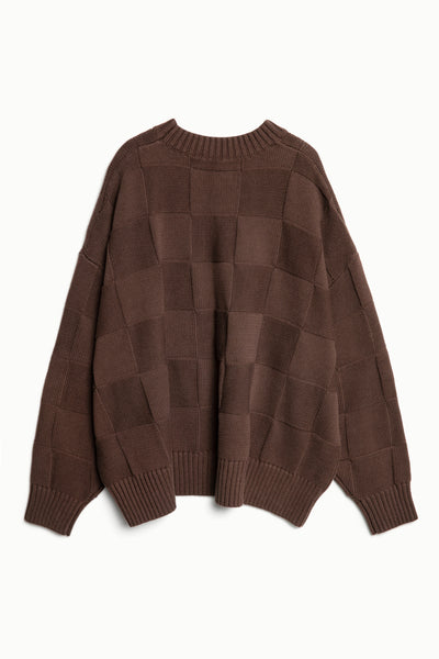 Rover Knit Sweater Chocolate