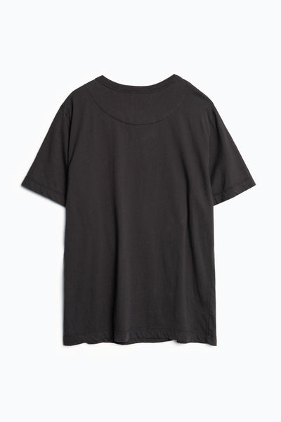 Mens Marina Tee Vintage Black/Chocolate Print