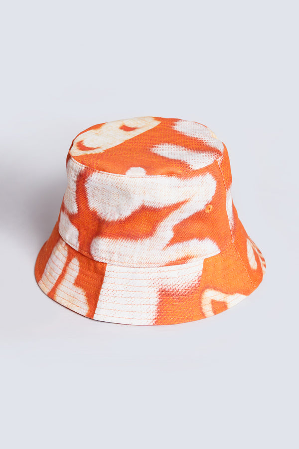 Aqua Vitae Bucket Hat Red/Ecru