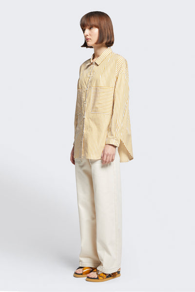 Sway Painters Shirt Marigold Stripe