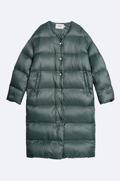 Prodigal Long Quilted Coat Sycamore