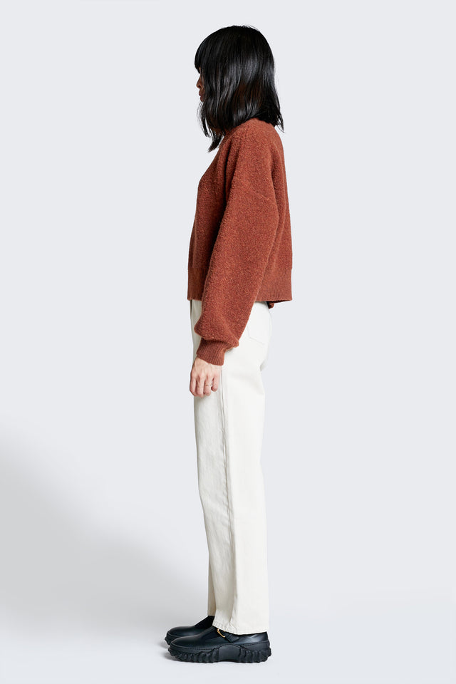 Serene Sweater Rust – Kloke