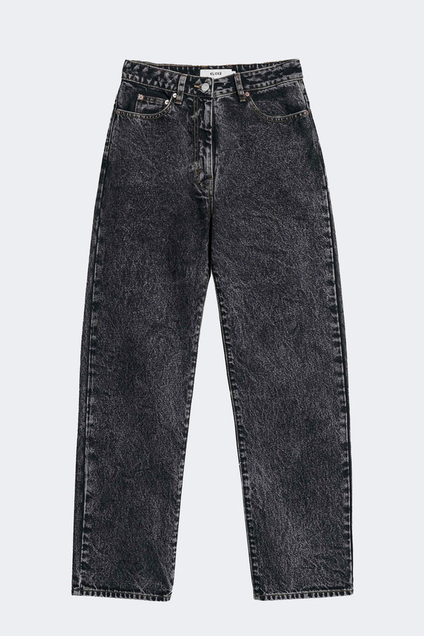 Evade Straight Leg Jean Acid Black