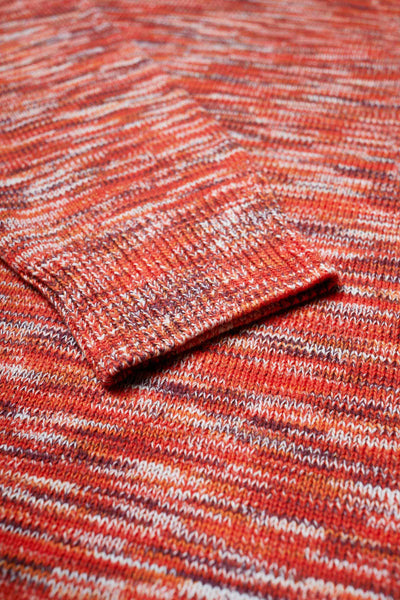 Dawn Sweater Red Space Dye
