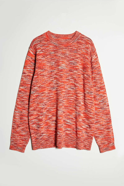 Dawn Sweater Red Space Dye