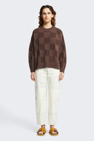 Rover Knit Sweater Chocolate