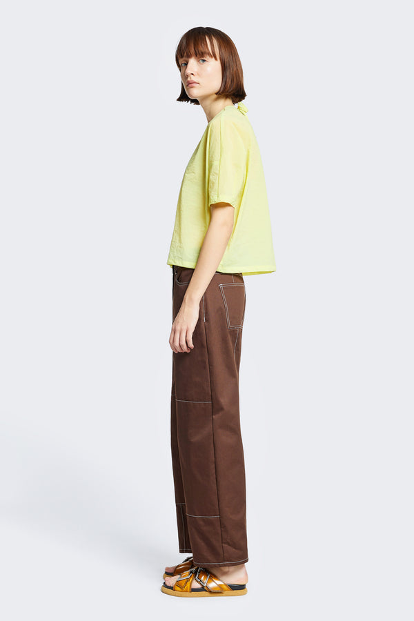 Esoteric Cutout Top Limeade