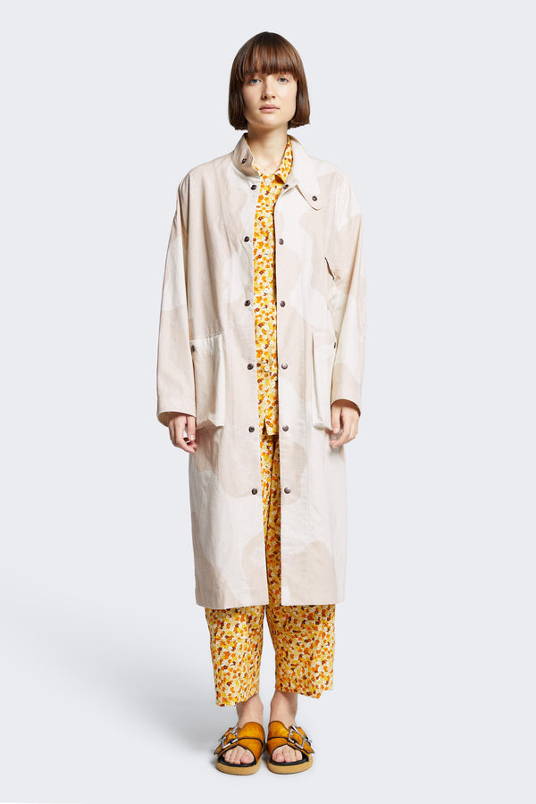 Milo Unisex Coat Haze Cam Print