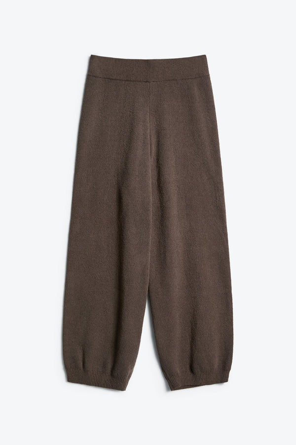 Opaque Knit Pant Chocolate