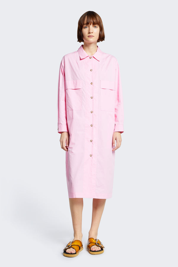 Obscurity Shirt Dress Pink