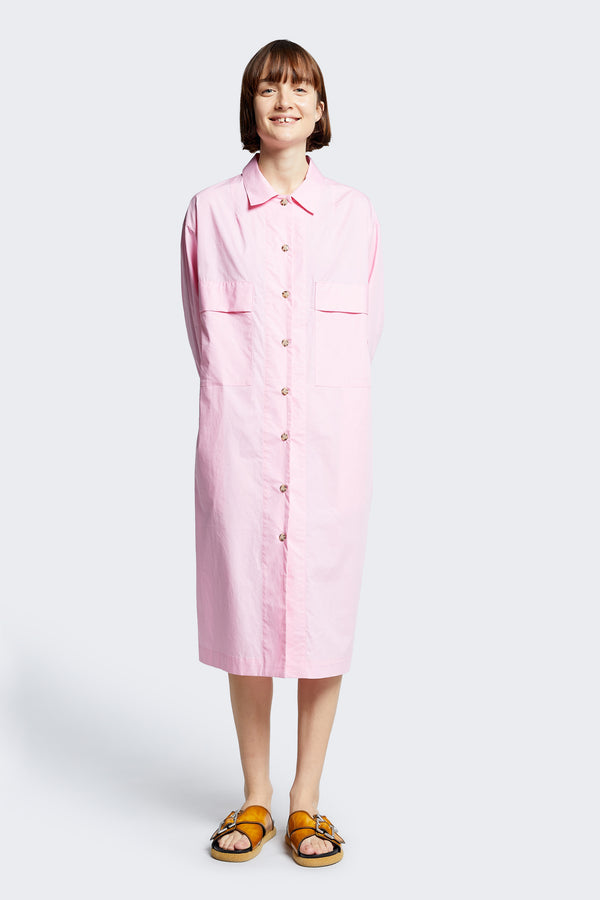 Obscurity Shirt Dress Pink