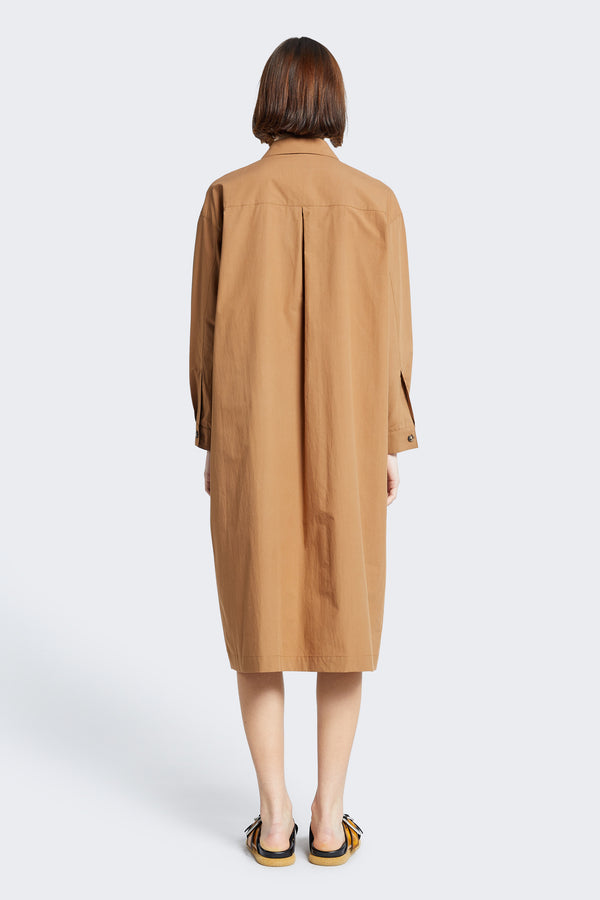 Obscurity Shirt Dress Tan