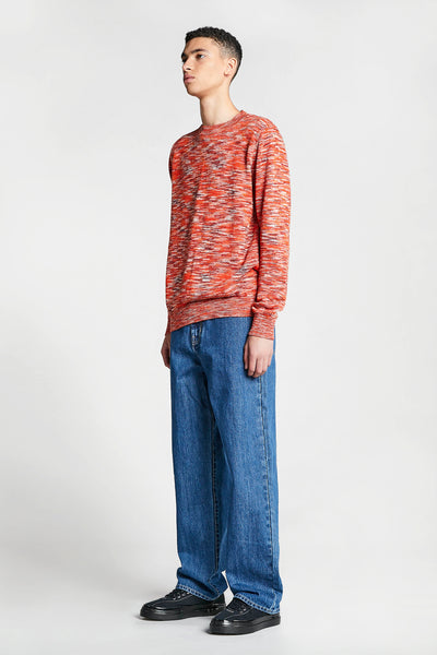 Dawn Sweater Red Space Dye