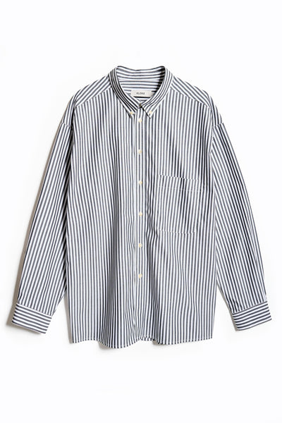 Certain Shirt Charcoal Stripe