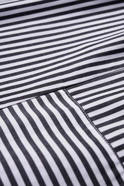 Certain Shirt Charcoal Stripe