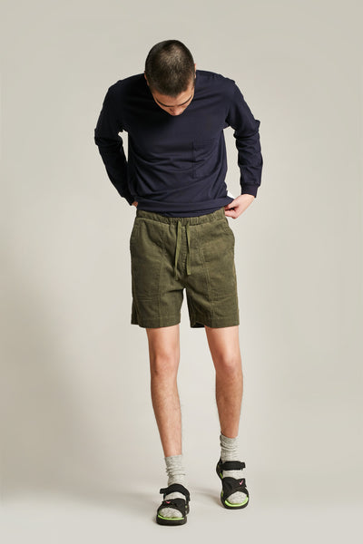 Elation Cord Short Olive