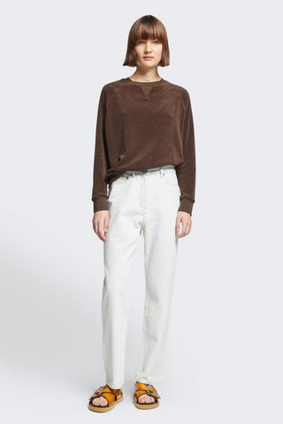 Hero Micro Towelling Sweater Chocolate