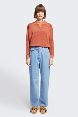 Hero Micro Towelling Sweater Persimmon