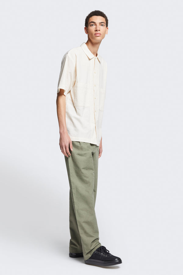 Siren Pleat Pant Olive