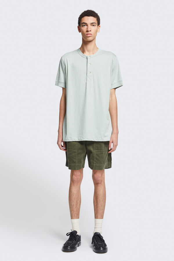 Mantle Henley Collar T-Shirt Fog