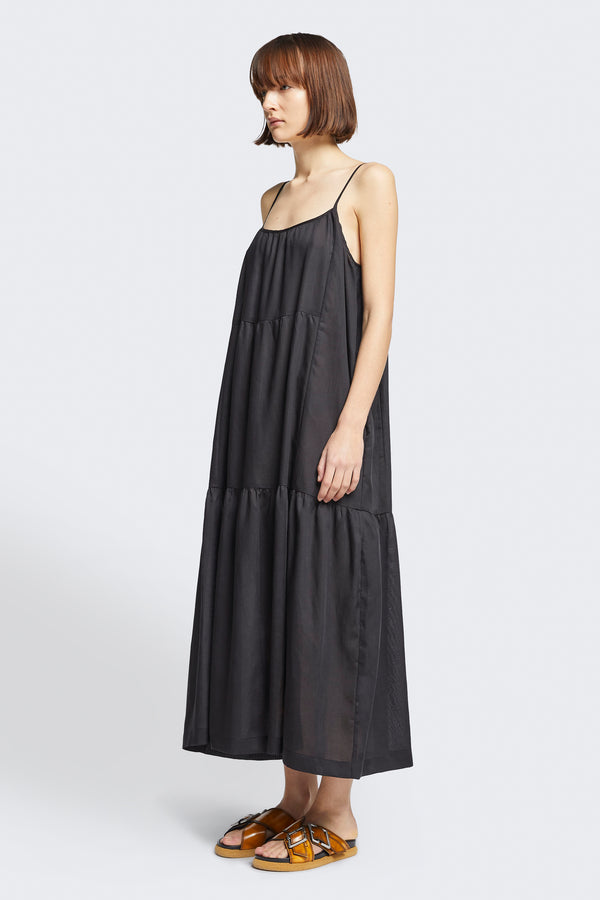 Zest Tier Dress Black