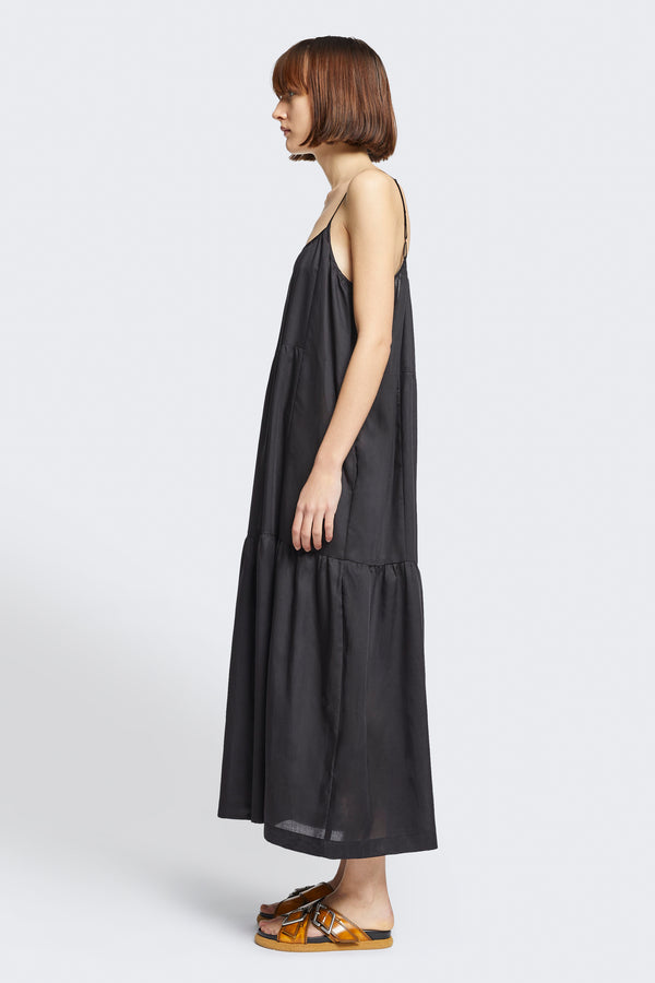 Zest Tier Dress Black