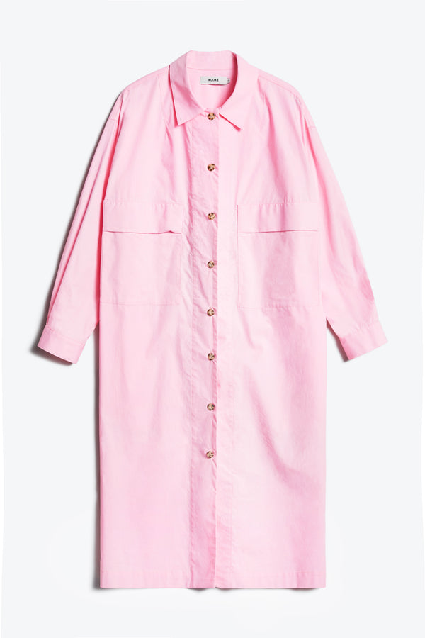 Obscurity Shirt Dress Pink